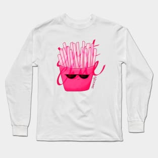 PINK Fries Long Sleeve T-Shirt